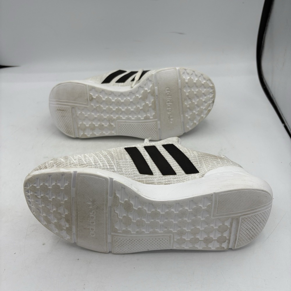 Adidas Shoes Boys Size 3 Swift Run 22 Kids Youth Grey White Sneakers - Picture 10 of 10